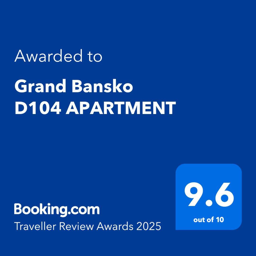 Grand Bansko D104 Apartment Bagian luar foto